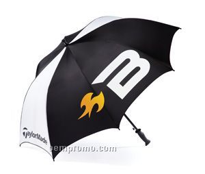 Taylormade Burner 62" Auto Open Single Canopy Golf Umbrella