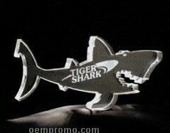 Acrylic Paperweight Up To 16 Square Inches / Shark