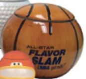 Basketball Specialty Cookie Keeper - 6" Diameter