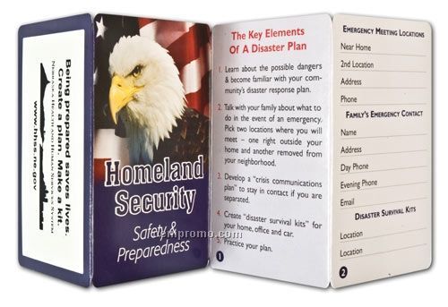 Homeland Security Key Point Brochure