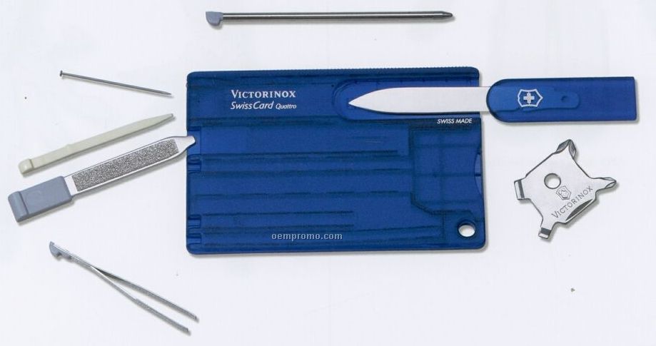 Swiss Army Victorinox Swisscard Quattro Manicure Set