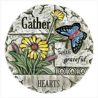 "Gather" Garden Stone
