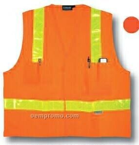 Aware Wear Class 2 Surveyors Vest - Orange