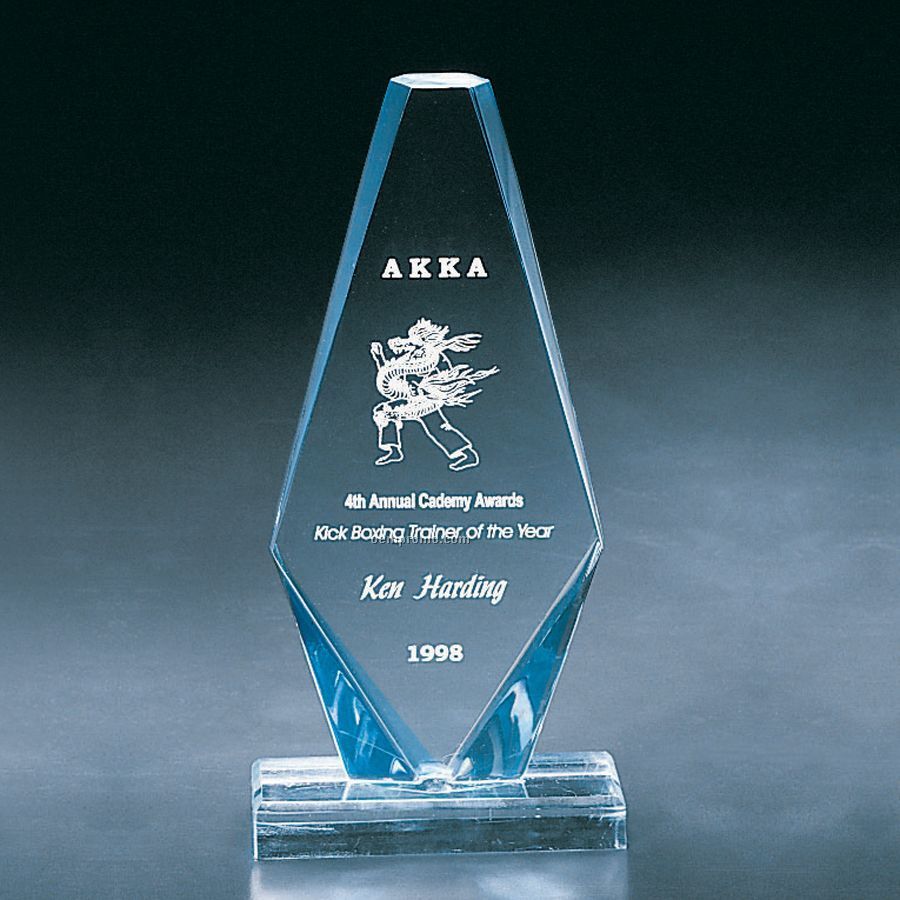 Blue Acrylic Pinnacle Award I