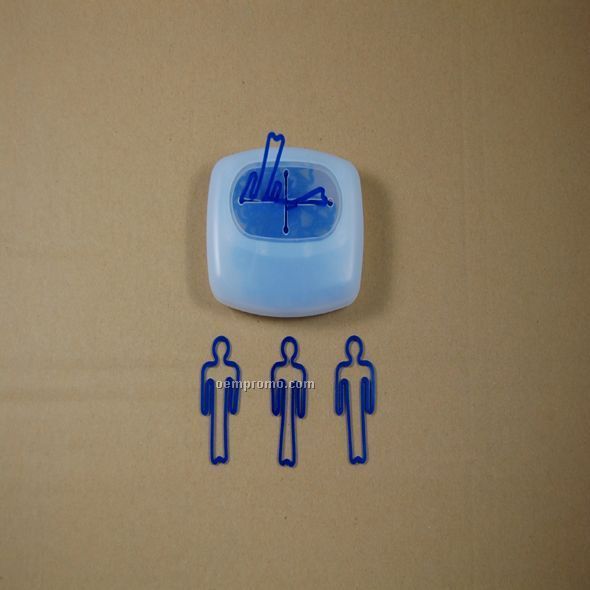 Blue Man Rubberbandz In Dispenser Case