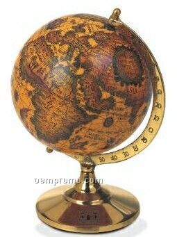 Pedestal Magellan II Globe Brass Award