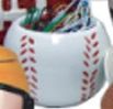 Baseball Specialty Cookie Keeper - 6" Diameter