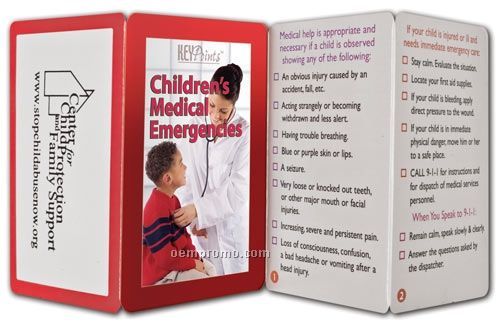 Children's Medical Emergencies Key Point Brochure