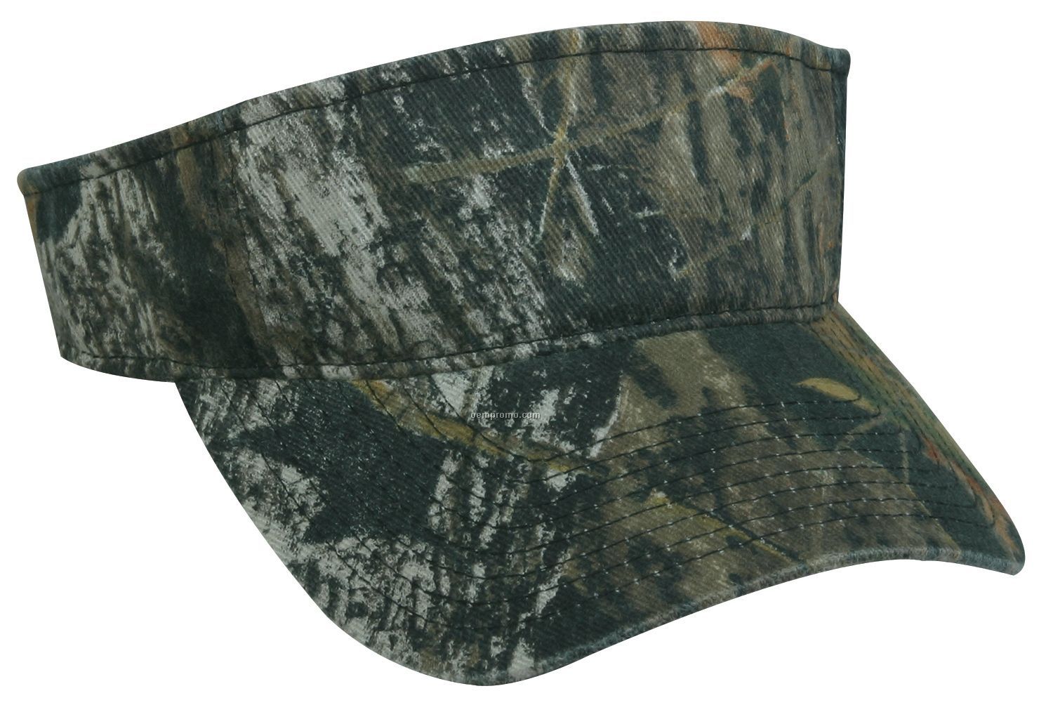 Crown Garment Washed Hunting Casual Camouflage Visor (Embroidery)