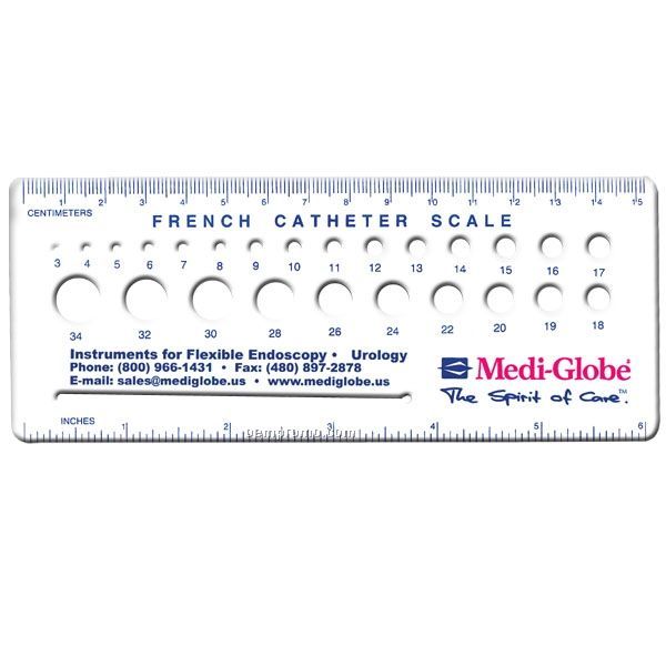 French Catheter Scale And Stubs Needle Gauge