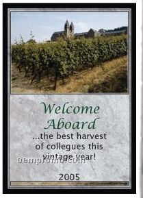 Custom Wine Gift With Personalized Stock Label - Vineyard Or Outdoor Party