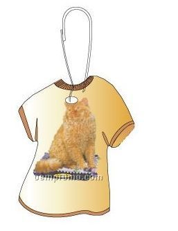 Selkirk Rex Cat T-shirt Zipper Pull