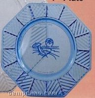 Chevron Octagonal Dinner Plate (7-1/2