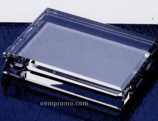 Optical Crystal Rectangle Base (3"X4")