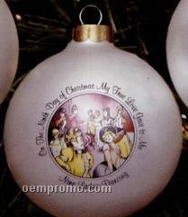 Twelve Days Of Christmas Ornaments - 9th Day