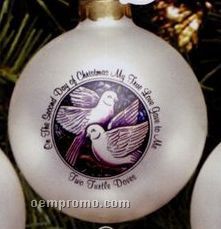 Twelve Days Of Christmas Ornaments - 2nd Day