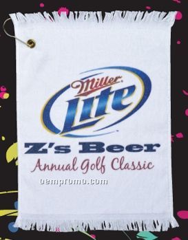 Golf Towel - Fringed Standard - Digital Print