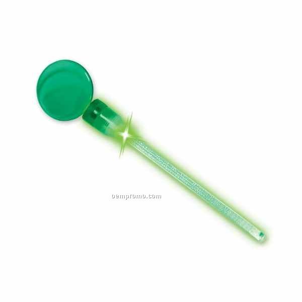 Green LED Light Up Stir Stick