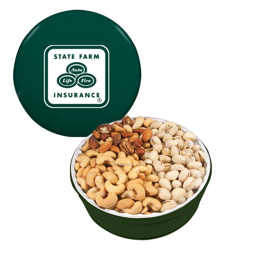 Green The Grand Tin With Mixed Nuts, Pistachios And Cashews