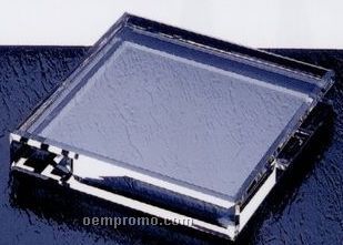 Optical Crystal Square Base (4"X4")