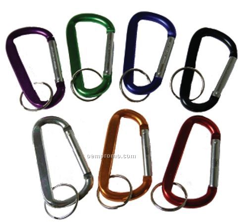 8 Mm Carabiner With Key Chain