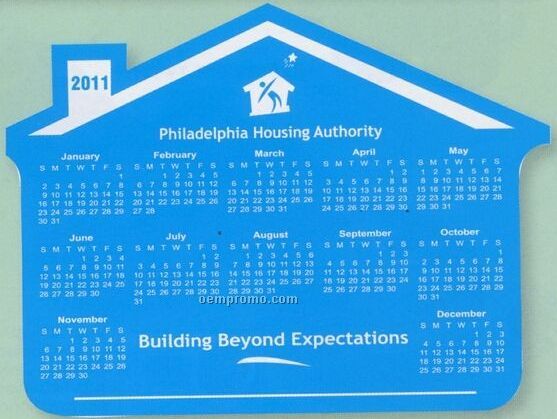 House Calendar Magnet