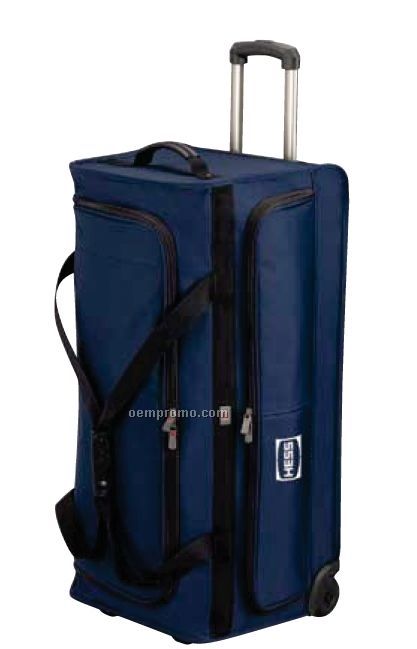 Navy Blue Xl Collapsible Gear Mobilizer Wheeled Duffel Bag
