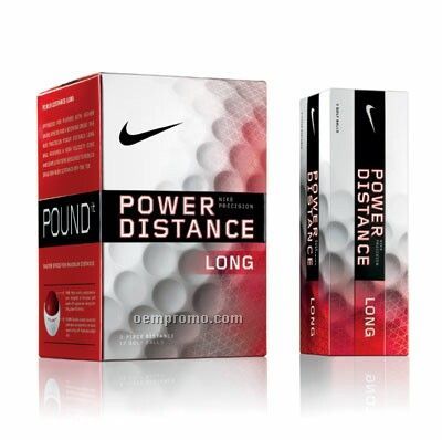 Nike New Power Distance Long Golf Balls