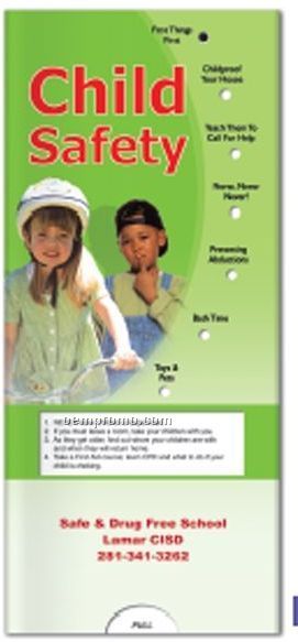 Pocket Slider Chart - Child Safety Tips