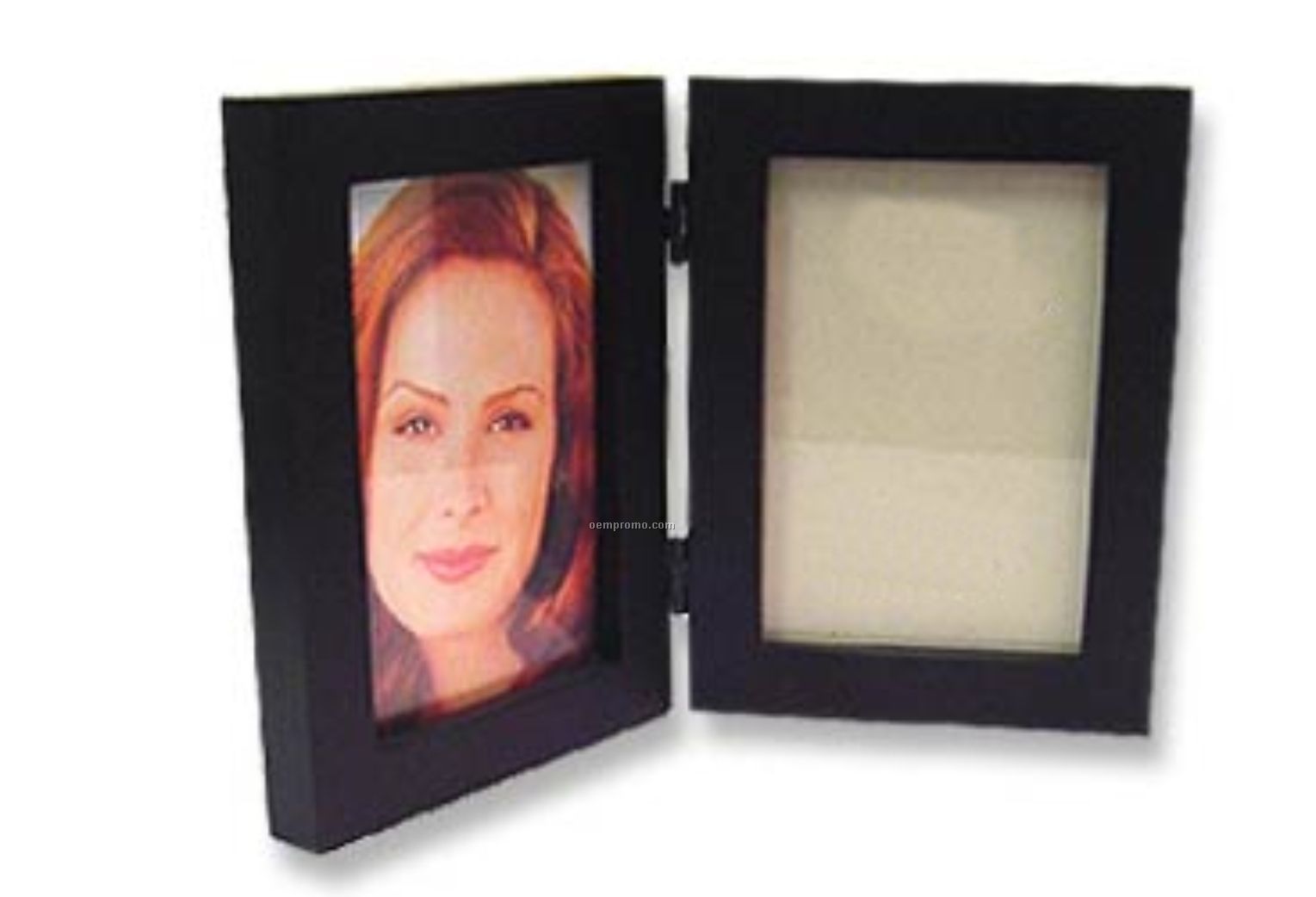 Simple Wood Picture Frame - Double Folding Picture Frame, Black