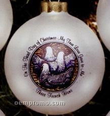 Twelve Days Of Christmas Ornaments - 3rd Day