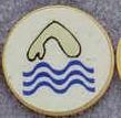 Medallions Stock Kromafusion Lapel Pin (Swim General)