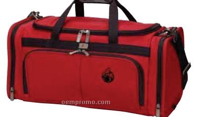 Red Footlocker Standard Duffel Bag