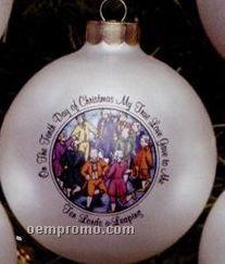 Twelve Days Of Christmas Ornaments - 10th Day