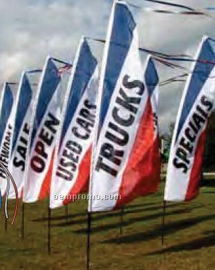 Feather Dancer Stock Slogan Flag Kit - Used Cars