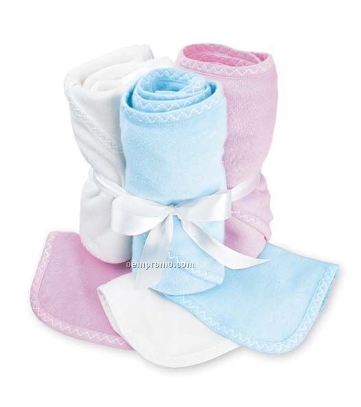 Infant Terry Hooded Towel & Washcloth Set