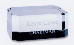 Optical Crystal Rectangle Base (3"X4"X1 5/8")