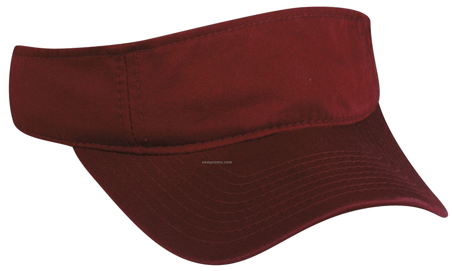 Garment Washed Cotton Twill Visor (Embroidery)