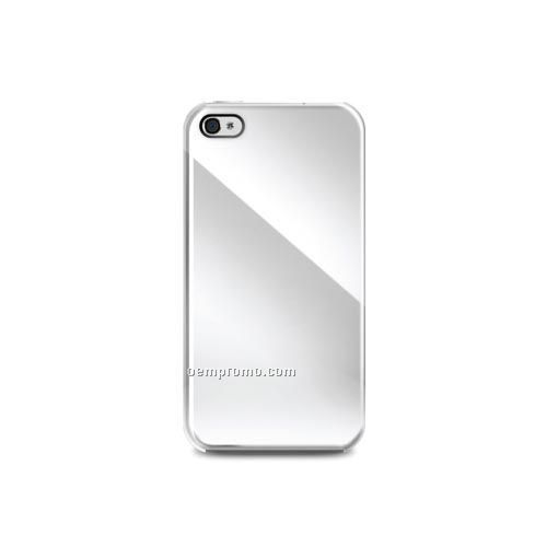 Iluv -metallic Case For Iphone 4 Cdma - Chrome