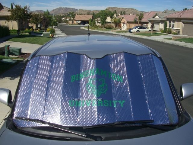 Mylar Air Bubble Cool Space Auto Shade (28"X56")