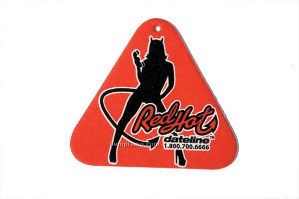 Triangle Air Freshener (Full Color)