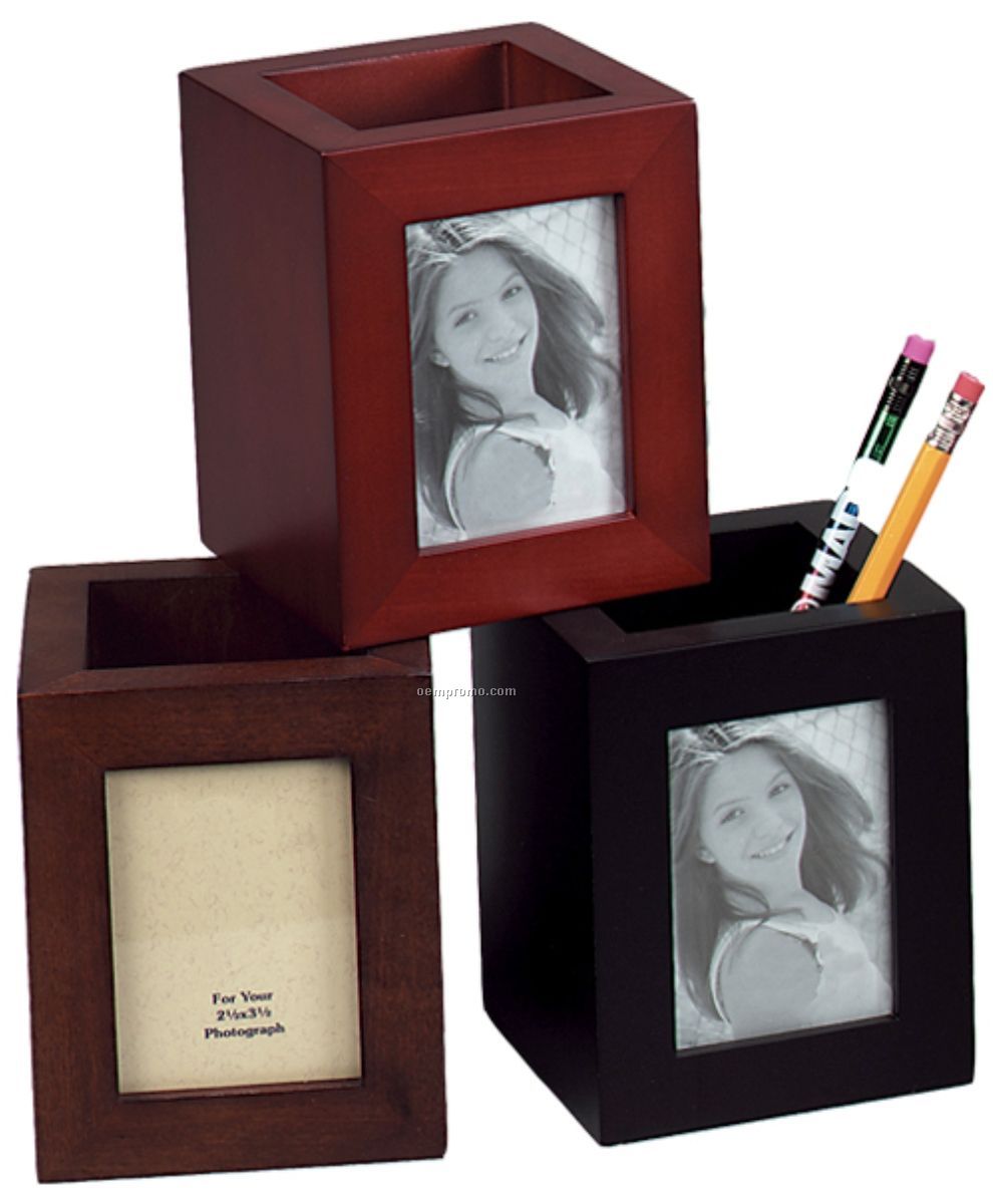 picture frame pencil holder