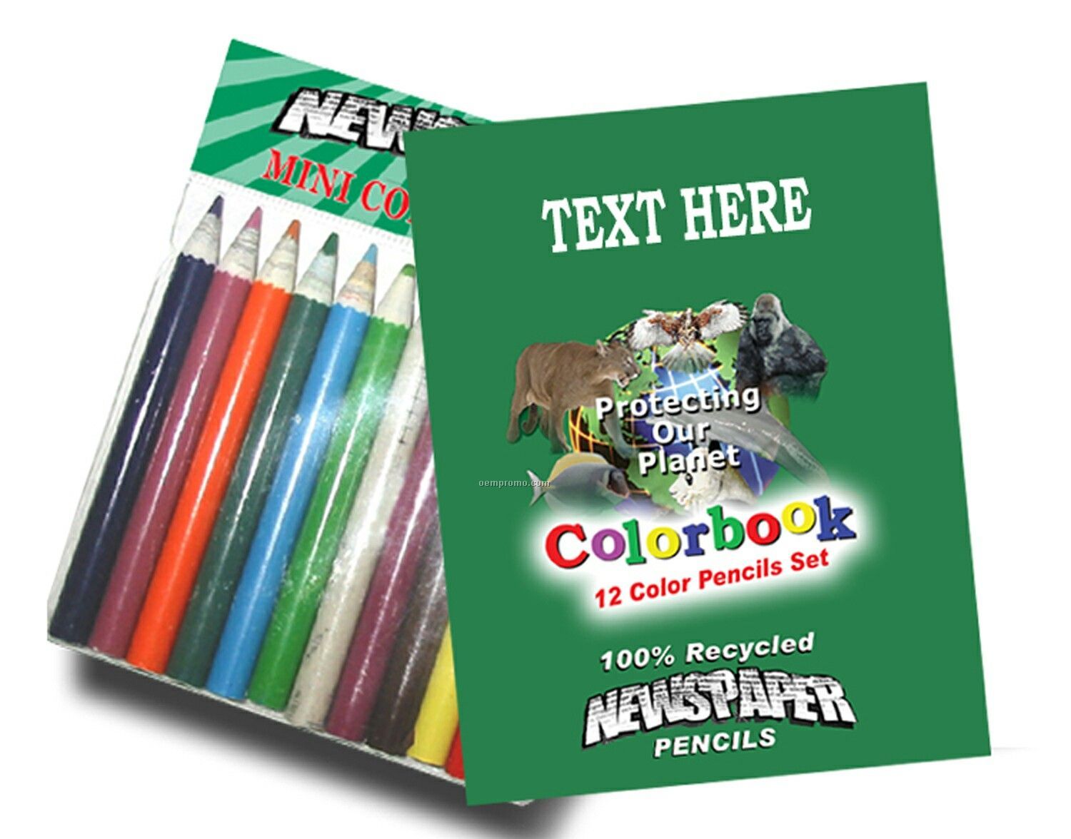 Treesmart Mini Coloring Book And Pencil Set