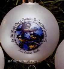 Twelve Days Of Christmas Ornaments - 4th Day