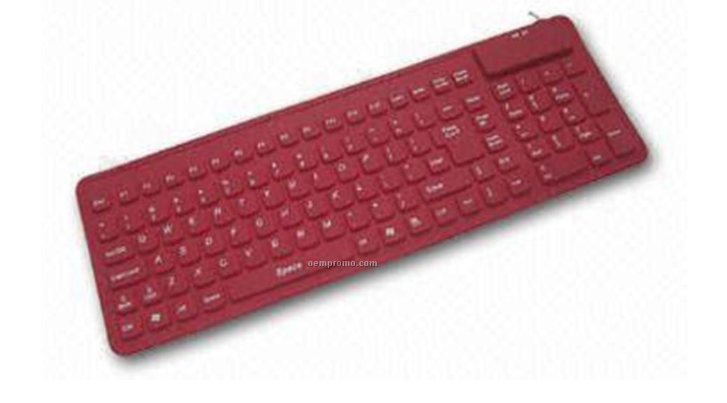 106-key Slim Waterproof Keyboard