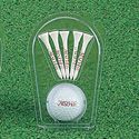 Golf Tube Pack With 1 Top Flite Golf Ball & Five 2 3/4" Golf Tees
