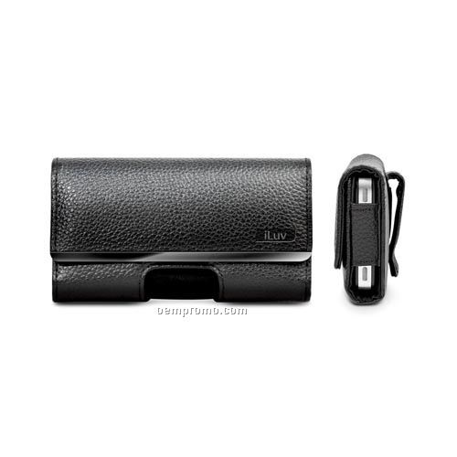 Iluv -leatherette Case With Clip For Iphone 4 Cdma