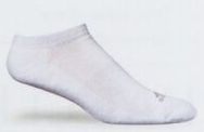 Ladies Comfort Low Cotton/Spandex Single Socks /Size 6 To 10/ White