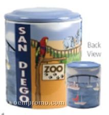 San Diego Regular Ceramic Cookie Keeper Jar (Custom Lid)