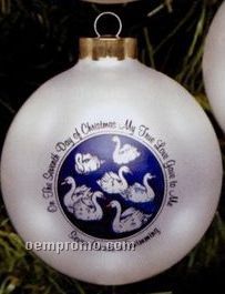 Twelve Days Of Christmas Ornaments - 7th Day